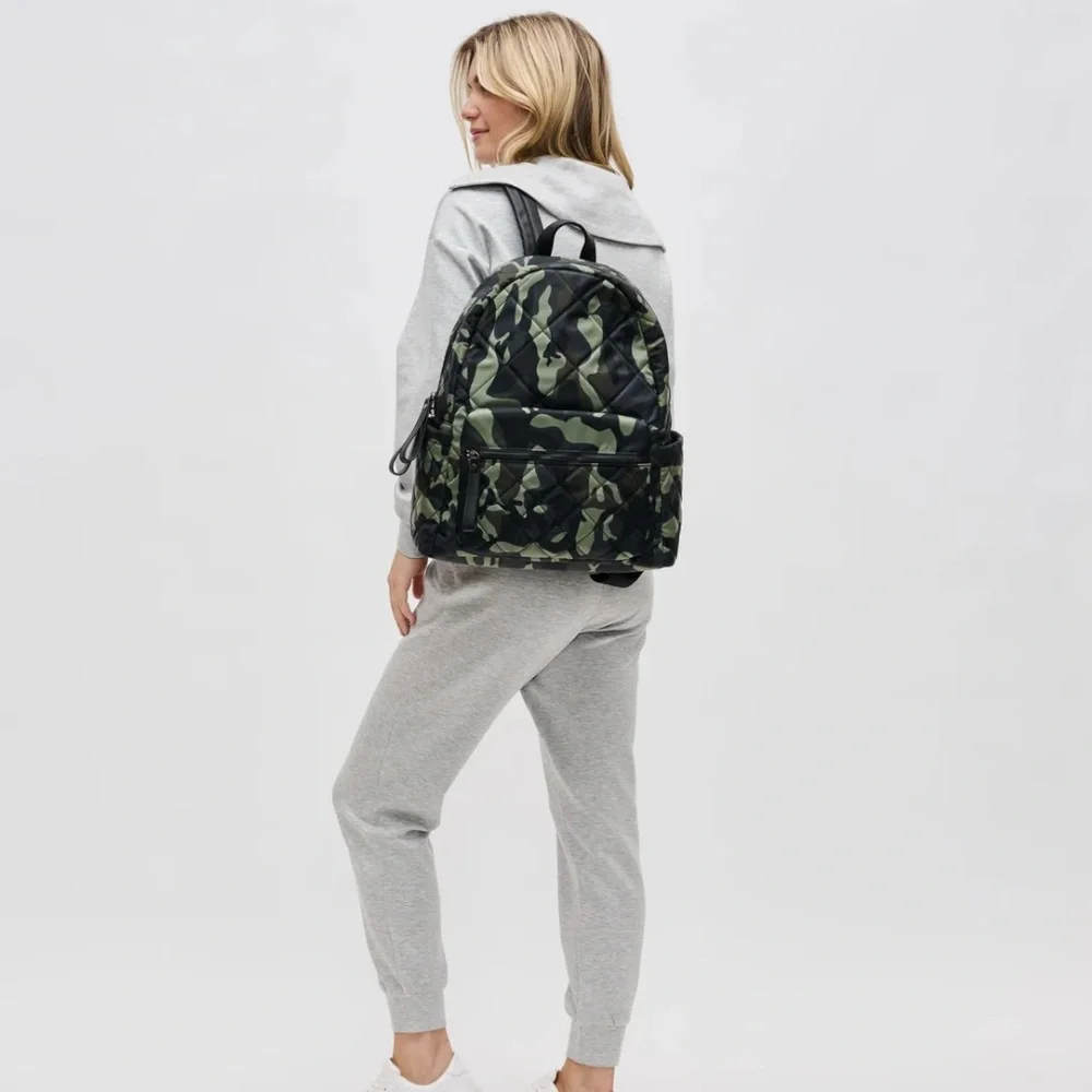 MOTIVATOR - medium TRAVEL BACKPACK  Camouflage Quilted Men's Backpack